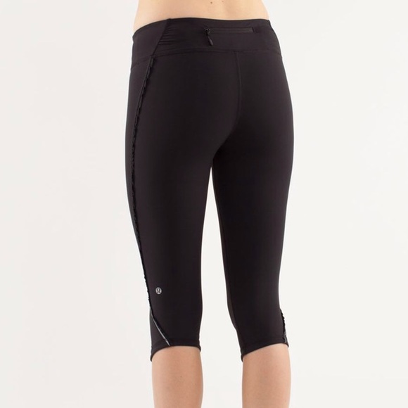 lululemon athletica Pants - ululemon Run: Fast And Free Crop
Black
